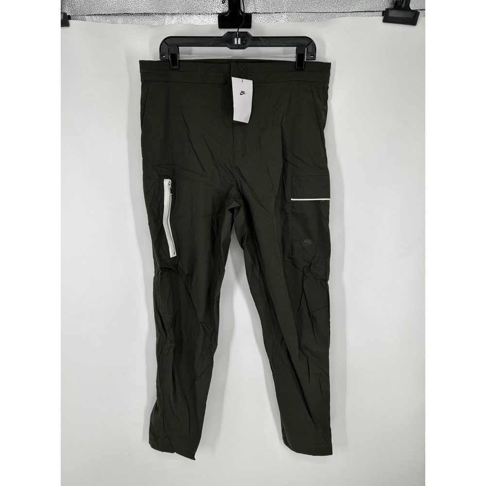 Nike Woven Unlined Utility Cargo Pants Mens Size 34x30 Tapered Leg‎ DD7034-355